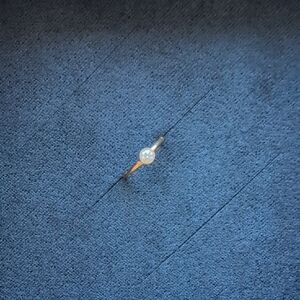 Maria Tash Scalloped Diamond Hoop Earring